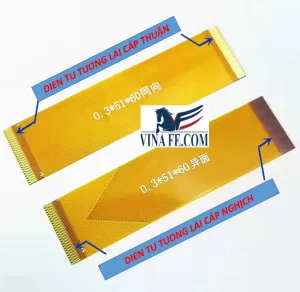 DÂY CÁP FFC/FPC 0.3mm Dài 12cm 51Pin